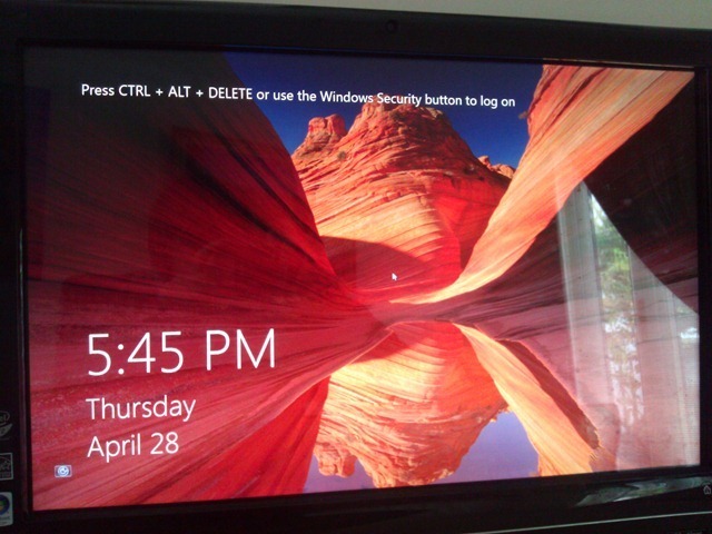 Windows8鎖定屏幕背景自定義為當(dāng)前的桌面壁紙