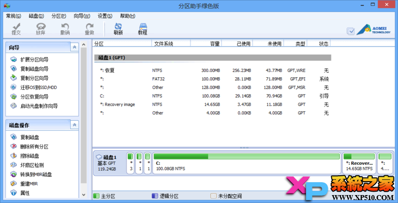 windows8筆記本無(wú)損分區(qū)不損害原有分區(qū)系統(tǒng)