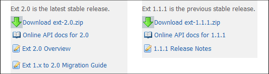 ExtJS 2.0實用簡明教程 之獲得ExtJS