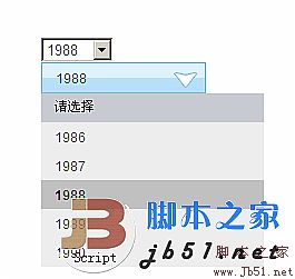 select下拉選擇框美化實現代碼(js+css+圖片)