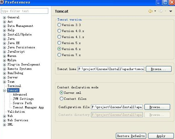 eclipse配置tomcat開發(fā)Dynamic Web Project環(huán)境圖解